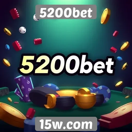 Variedade de jogos disponíveis na 5200bet